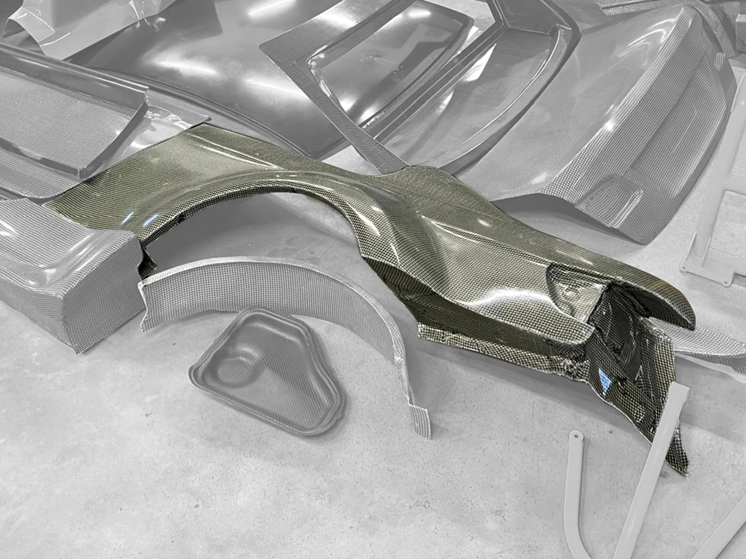 Rear fender Left thumbnail 2