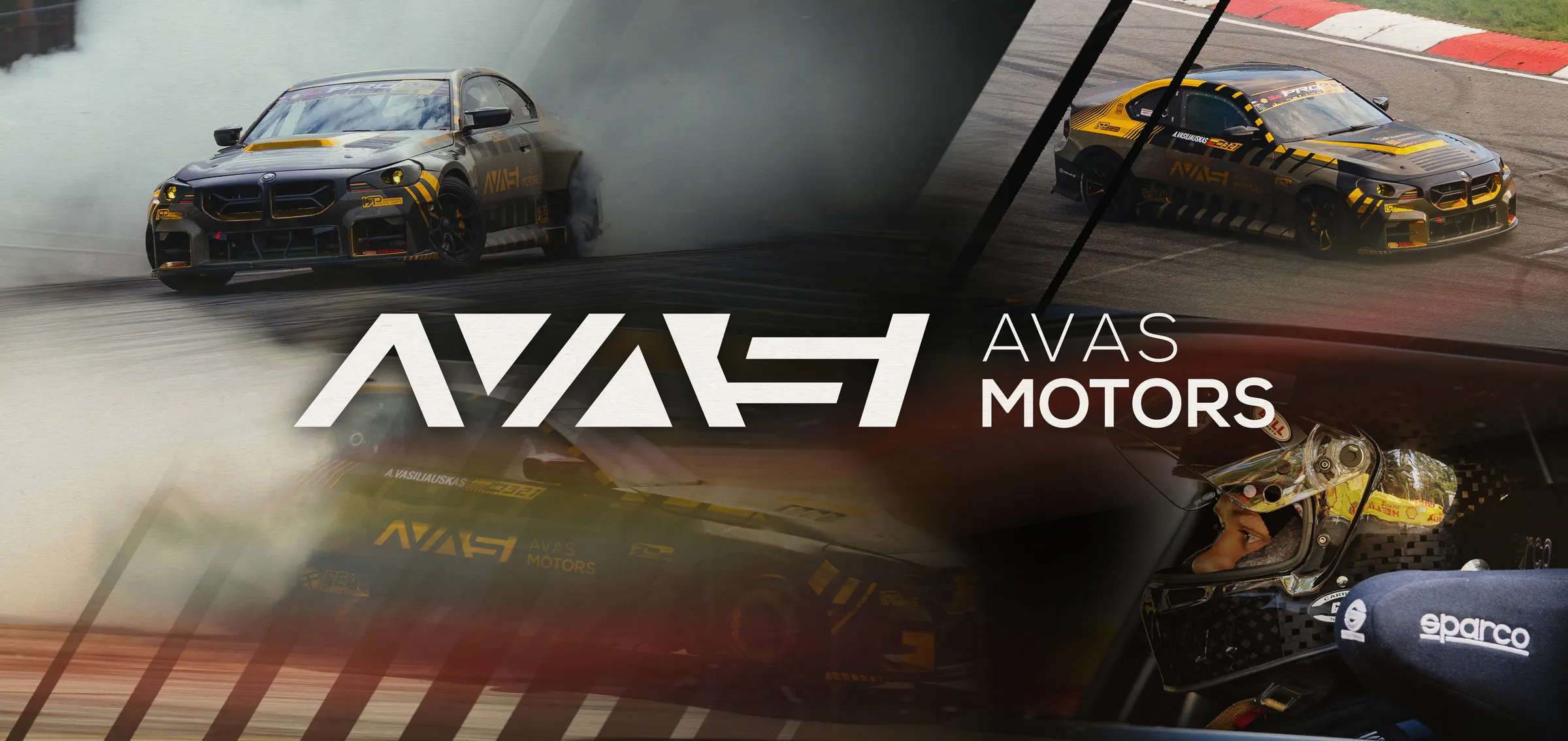 Avas Motors drift cars on track
