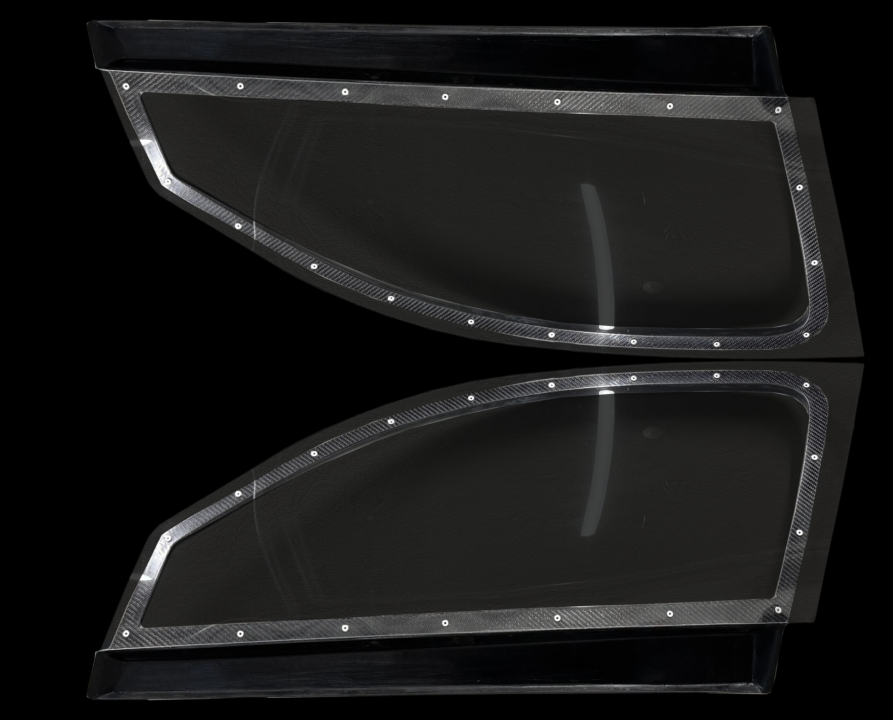 Set of front side window frames, G87 M2 - Image 1